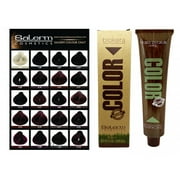 Salerm Biokera Natura Permanent Coloring Cream Natural Hair Color 7.73 Blond Golden Brown 2.3 Oz