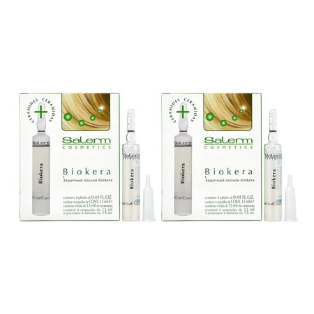 Salerm Biokera Vials 8 Applications - PACK of 2 - 8 Phials x 0.44 oz