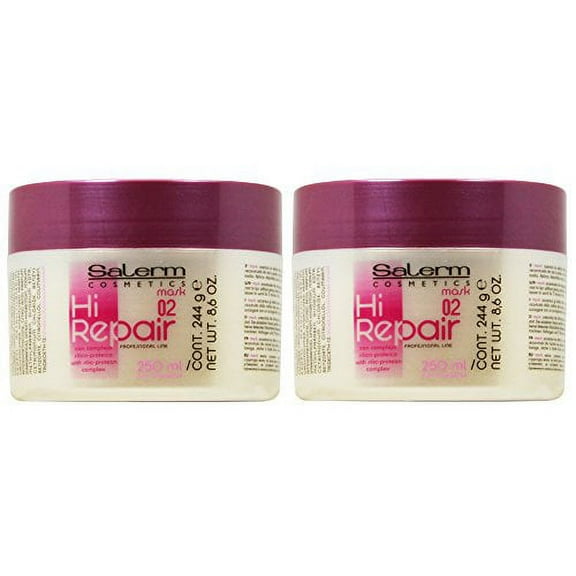 Salerm Hi Repair Mask 8.6oz / 244g "Pack of 2"