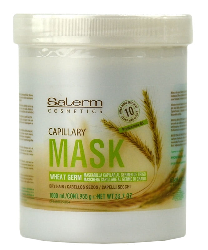 Salerm Mascarilla Wheat Germ Capillary Mask for dry hair (33.7 oz / liter)