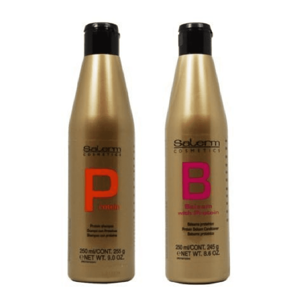 Salerm Protein Shampoo & Balsam Conditioner 250ml Duo Set