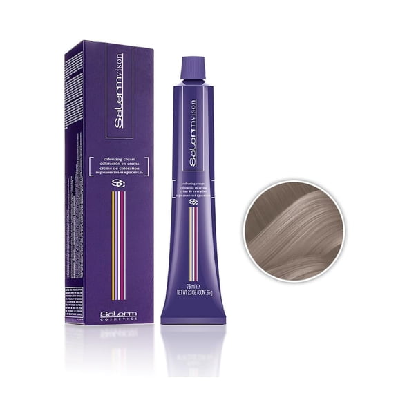 Salerm Vison Permanent Coloring Cream (2.3 oz) - 10.11 Platinum Blonde Intense Ash