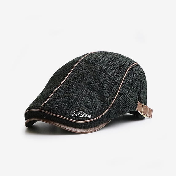 Sales 2026 Under $5 Multicolor Paperboy Hats for Men GIJNRIUIUA Knit Caps Warm Forward Hat Padded Flat Outdoor Men's Visor Casual Cap Beret Baseball Caps Baseball Hats