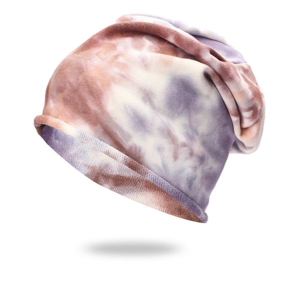 Sales 2026 Under $5 Pink Cooling Skull Caps for Men Women GIJNRIUIUA Popular Head Caps Bottoming Tie-Dye Big Casual Pile Caps Caps Fashion Baseball Caps Muslim Headwear