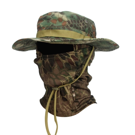 Sales 2026 Under $5 Sun Hats GIJNRIUIUA Detachable Neck Face Flap Boonie Hat Wide Brim UV Protection Sun Cap Breathable Quick Dry Outdoor Fishing Hiking Gardening Windproof Adjustable Head Cover