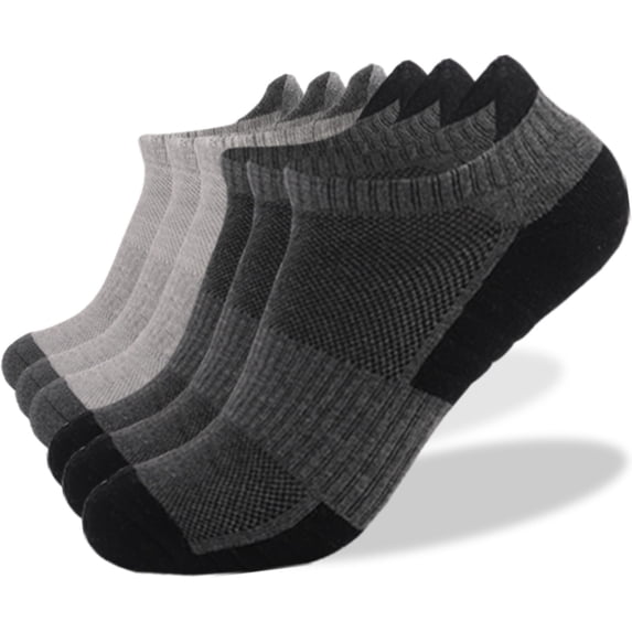 Sales 2026 Low Cut Socks for Women Under $8 GIJNRIUIUA Beige Ankle Socks Men and Women Athletic Running Socks 6 Pairs Breathable Low Cut Sports Socks with Cushioning Ankle Socks Athletic Socks