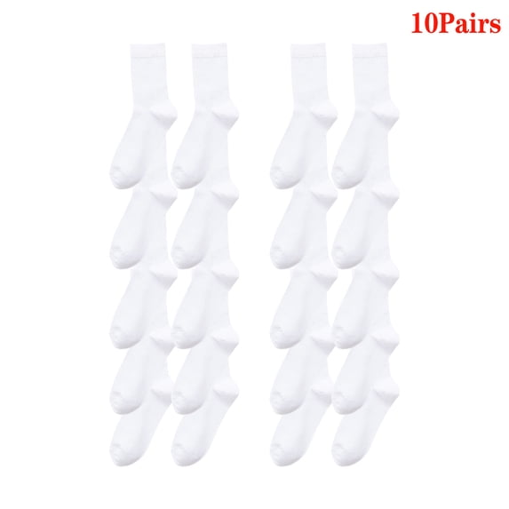 Sales 2026 Men Socks Under $7 GIJNRIUIUA White Crew Socks 10 Pairs Print Socks for Women Men Series Colorful Pattern Novelty Cute Unisex Socks Running Socks