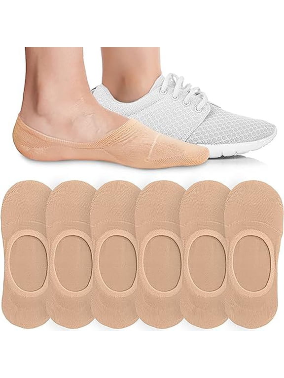 Sales 2026 Non Slip Low Cut Liner Thin Invisible Socks Under $5 GIJNRIUIUA Beige No-Show Socks Women's Boat Socks Broken Net Women's Short Socks Summer Breathable Short Socks Ladies Socks Crew Socks