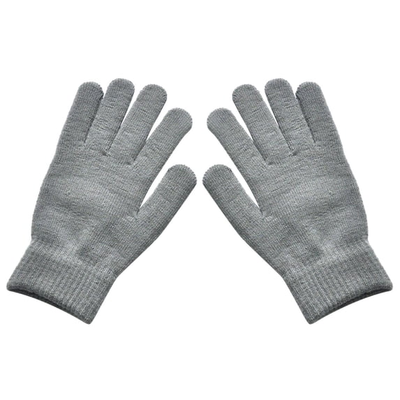 Sales 2026 Thermal Warm Gloves GIJNRIUIUA Under $3 Men's and Women's Knitted Gloves, Winter Riding Warm and Fleece Gloves Multicolor Gloves & Mittens