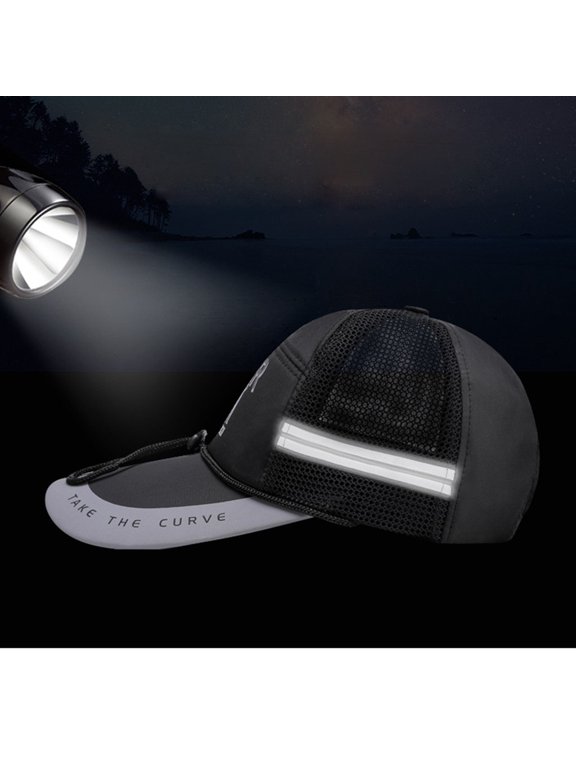 Sales 2026 Under $5 Khaki Trucker Hat GIJNRIUIUA The Reflective Sports Quick for Men Flashback Dry Hat Running Cap Cap 360 Baseball Caps Beach Hats