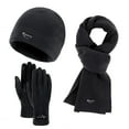 thumbnail image 1 of Sales 2026 Winter Beanie Hat Scarf Gloves Headband Set GIJNRIUIUA Under $20 Women&Men Autumn Winter Warm Cute Hat Scarf Gloves Three Pieces Winter Snow Knit Cap Screen Mittens Scarves Sets Gray, 1 of 3
