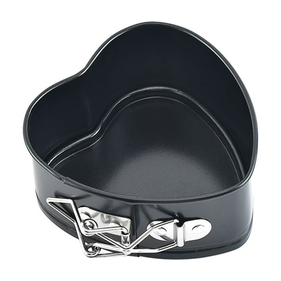 Anckoeil Kitchen Utensils and Gadgets Baking Tools Heart-Shaped Live Baking Tray Snap Fastener Non Stick Baking Cake Mould Bottom Baking Tray Cake Tray