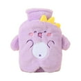 thumbnail image 1 of Anckoeil Plush Hot Water Bag Explosion Proof Water Injection Bag Portable And Cute Hand Warming Treasure, 1 of 4