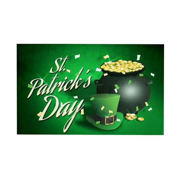 Sales or Clearance St. Patrick'S Day Welcome Door Mat, Non-Slip Bathroom and Entryway Floor Mat, Perfect for Irish Holiday and Festival Decor St Patricks Day Decorations