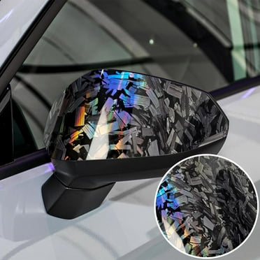 Sales Clearance Today! Forged Gloss Carbon Fiber Vinyl Wrap Roll, Air Release Sticker Sheet Film, DIY Decal Car Auto Vehicle Morotcycle Self Adhesive (1.6 x 4.9 Ft)