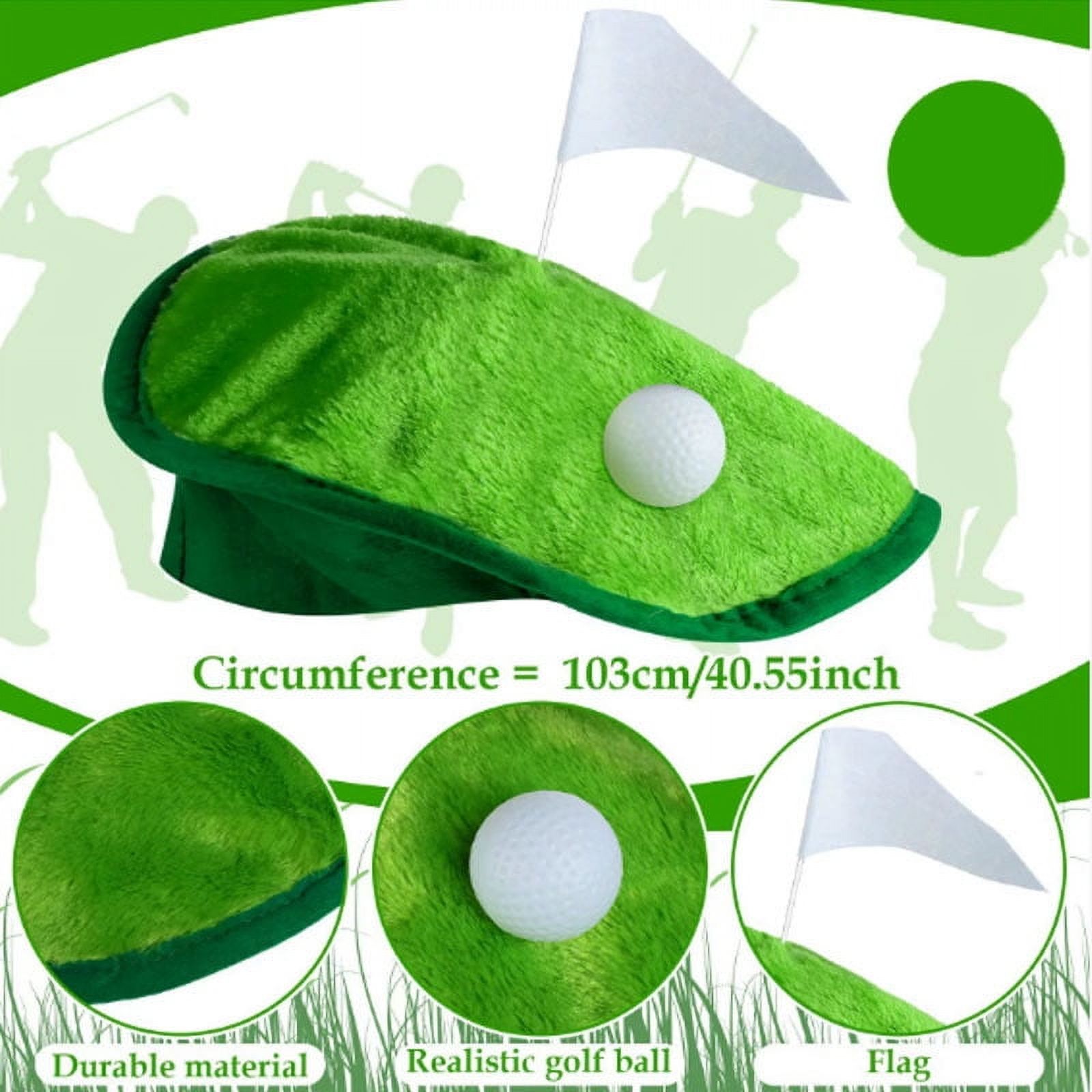 Sales Clearance Today! Funny Novelty Golfer Beret Hat with Golf Ball ...
