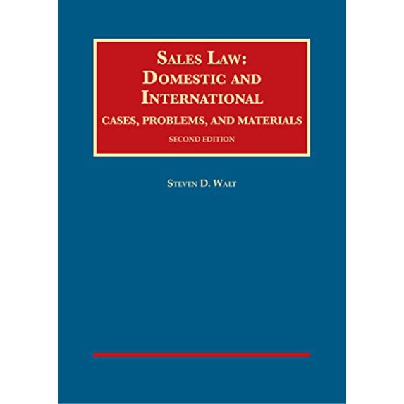 Pre-Owned Sales Law: Domestic and International Cases, Problems, and Materials (University Casebook Series), 9781634605649, 1634605640, Hardcover, 2 edition