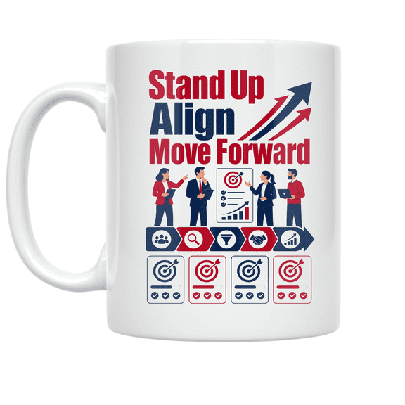 Sales Pipeline Design - Team Collaboration Enthusiast - 11 oz Ceramic Coffee Mug