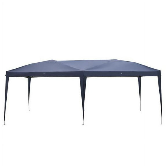 Sales Promotion! Roof Top Tents - 3 x 6m Home Use Large Family Tent Outdoor Camping Waterproof Folding Tent with Carry Bag for Hiking, Beach Blue