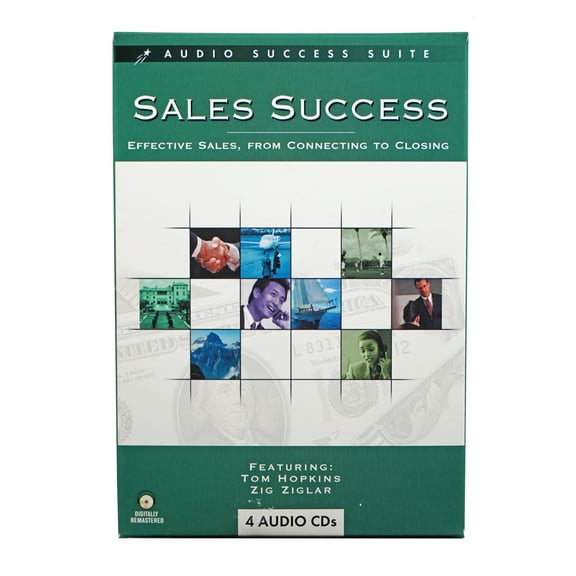 Sales Success Motivational Training 4 Audio CD Set - Zig Ziglar Selling: The Proud Profession + 3 More
