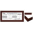 thumbnail image 1 of Sales Tax Certificate Wood Frame - 8.5 x 3.5 Inches, 1 of 1