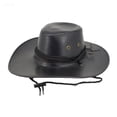thumbnail image 1 of Sales Today Under $5 Black Beach Sun Straw Hats for Women GIJNRIUIUA Leather Cowboy Hat for Men & Women Wide Brim Western Style Hat with Beaded Baseball Caps, 1 of 3