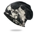 thumbnail image 1 of Sales Today Under $5 Black Breathable Skull Cap GIJNRIUIUA Popular Head Caps Bottoming Tie-Dye Big Casual Pile Caps Caps Fashion Baseball Caps Working Cap, 1 of 5