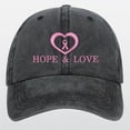 thumbnail image 1 of Sales Today Under $5 Black Womens Hats Baseball Caps GIJNRIUIUA Breast Cancer Hats for Women Embroidered Adjustable Breast Cancer Awareness Hat Breast Cancer for Woman Beret Hat, 1 of 5