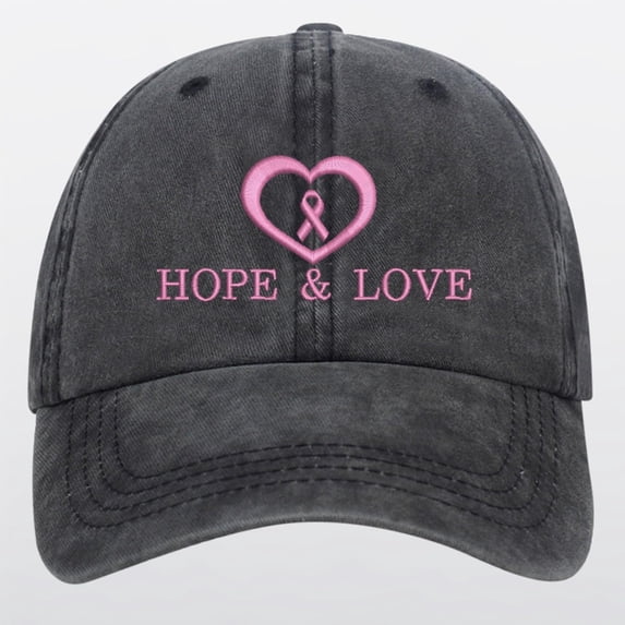 Sales Today Under $5 Black Womens Hats Baseball Caps GIJNRIUIUA Breast Cancer Hats for Women Embroidered Adjustable Breast Cancer Awareness Hat Breast Cancer for Woman Beret Hat
