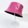 thumbnail image 1 of Sales Today Under $5 Hot Pink Sun Bucket Beach Hats GIJNRIUIUA Leather Color Double Fisherman's Hat Women's Outdoor Sun Basin Hat Foldable Travel Hat Men Multicolor Optional Baseball Caps, 1 of 4