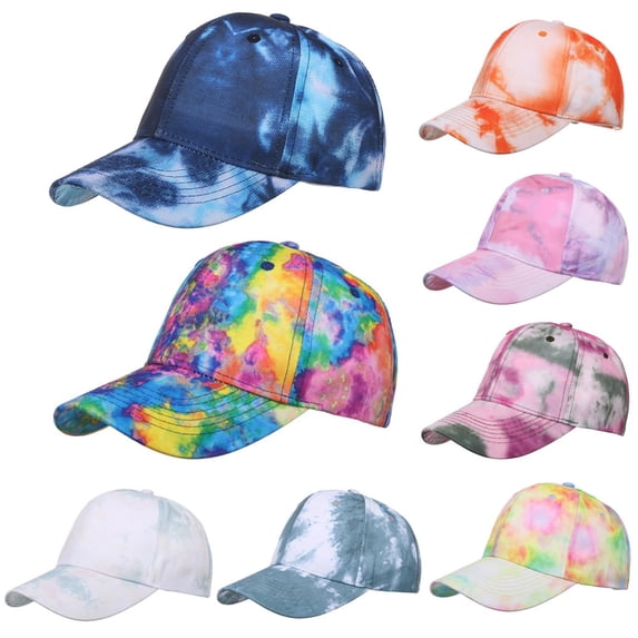 Sales Today Under $5 Multicolor Baseball Cap GIJNRIUIUA Breathable Men Cap Hat Hop Hip Baseball Women Adjustable Hat Fashion Sun Baseball Caps Beach Hats