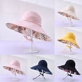 thumbnail image 1 of Sales Today Under $5 Navy Beach Sun Straw Hats for Women GIJNRIUIUA Sun Hat Sun Hat Female Summer Half Empty Top Can Tie Ponytail Fisherman Hat Large Overhang Hat Bucket Hats, 1 of 4