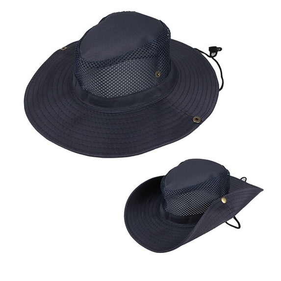 Sales Today Under $5 Navy Sun Hat Women GIJNRIUIUA Outdoor Solid Color Cap Fisherman Cap Fishing Cap Sun Visor Cap Mountaineering Cap Net Cap Visor Hats