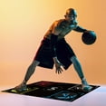 thumbnail image 1 of Sales Today Clearance! Basketball Training Mat Mute Rubber Basketball Footstep Mat Non-Slip Basketball Training System For Home Kids Training Deals of The Day Clearance!, 1 of 2