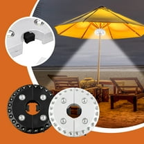 Battery Umbrella Lights Outdoor, Powered Patio Umbrella Lights LED Umbrella Patio Lights For Beach Tent Camping Garden Party Decoration