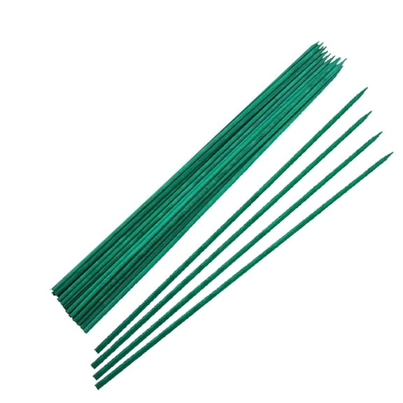 Bifavgk 20Pc Bamboo Flower Arrangement Stick Plant Support Bamboo Stick Planters For Indoor Plants