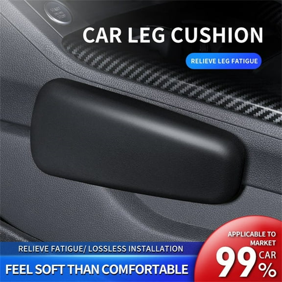 Car Armrest Pad, Driver's Elbow Support Pad, Central Armrest Box, Leg Support & Elbow Cushion for Comfortable Driving & Long Trips