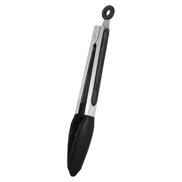 Sales Today Clearance! FAJHHA 9-Inch Kitchen Tongs with Heat-Resistant Tips,Non-Stick Food Tongs for Cooking,Grilling & Barbecue,304 Stainless Steel Cooking Tongs for Kitchen Use
