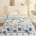 thumbnail image 1 of Sales Today Clearance! FAJHHA Summer Quilt,Washed Cool Thin Quilt,Quilt Core for Hot Weather,Breathable Summer Bedding, 1 of 6