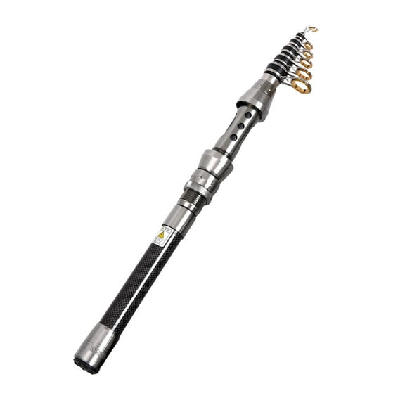 Fishing Rod Carbon Short Sea Fishing Rod Throwing Rod Retractable Handle