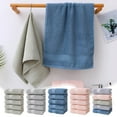 thumbnail image 1 of Sales Today Clearance! Gosuguu 5-Piece Cotton Bath Towel Set – Soft, Thick, Absorbent Towels for Bathroom, Household Wash Cloths, Face and Gift Towels for Home Use, 1 of 8