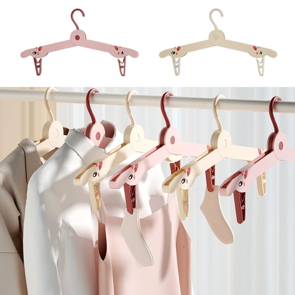 Sales Today Clearance! Gosuguu Foldable Hanger for Travel, Space-Saving Portable Organizer, Multifunctional Clothes Hanger for Home and Travel Use, Closet Storage Solution