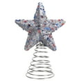 thumbnail image 1 of Sales Today Clearance! Gosuguu Independence Day Decor, Colorful Star Tree Topper for Holiday Decorations, Red, White, and Blue Star Shaped Topper for Festive Celebrations, 1 of 7