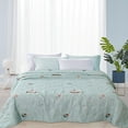thumbnail image 1 of Gosuguu Lightweight Summer Quilt, Soft & Breathable Travel Blanket, Washable Bed Quilt for Adults & Kids, Cool Summer Bedding for Sofa & Bed, 1 of 5