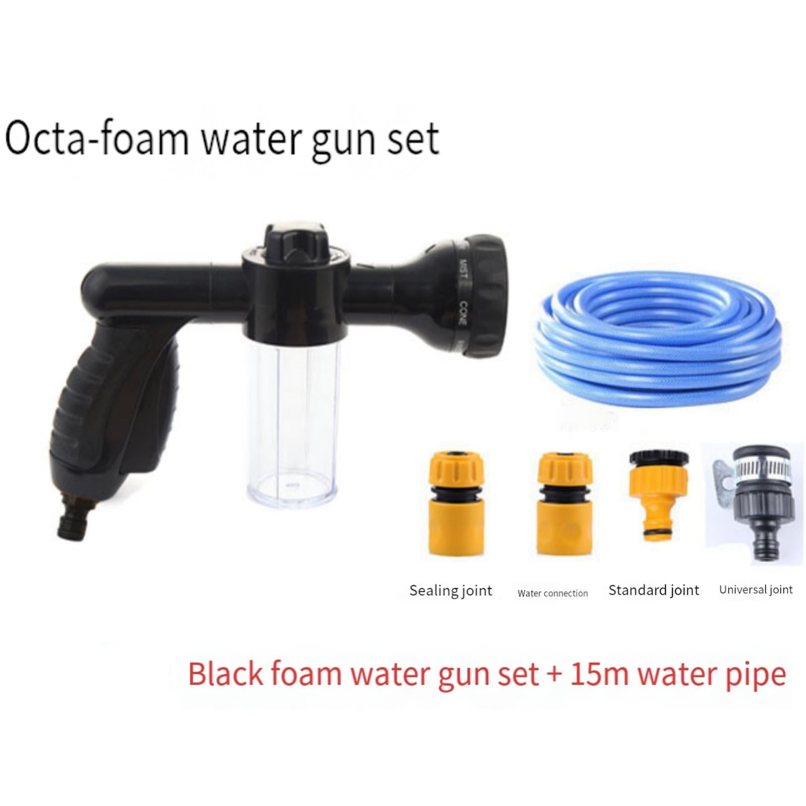 Sales Today Clearance! Gosuguu Pet Shower Dog Washing Device with Hose, Dog Body Cleaning Sprayer, 3.5oz Soap Dispenser, Multi-Mode Nozzle, for Outside Dog Bath, Car Wash & Watering