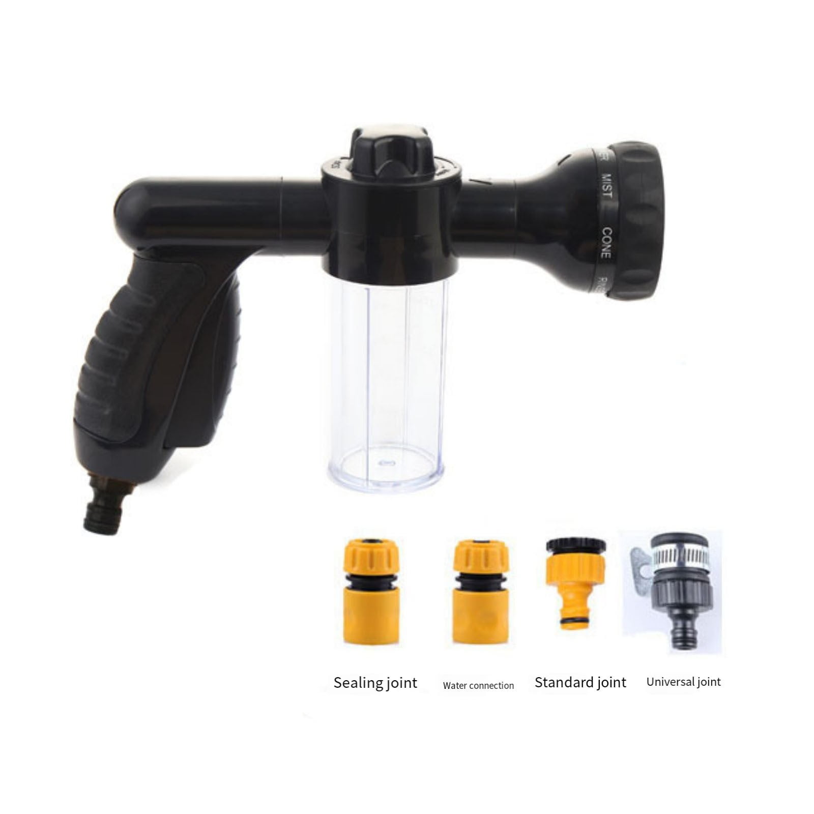 Sales Today Clearance! Gosuguu Pet Shower Dog Washing Device, Dog Body Cleaning Sprayer, 3.5oz Soap Dispenser, Multi-Mode Nozzle, for Outside Dog Bath, Car Wash & Watering