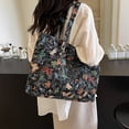 thumbnail image 1 of Gosuguu Tote Bag for Women, Canvas Tote Bag, Large Capacity Shoulder Bag, Stylish Beach Tote, Grocery Shopping Bag, Casual Everyday Bag, 15.75x11.81x4.72in, 1 of 6