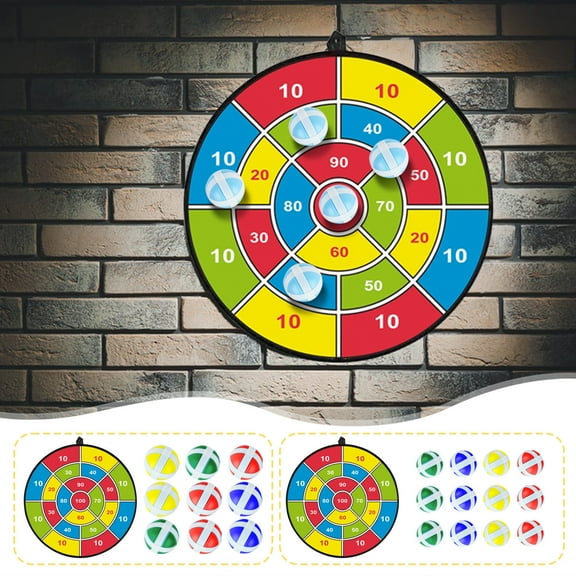Sales Today Clearance! Hardboard Children’s Ball Toy, Indoor Dart Board, Outdoor Parent-Child Suction Cup Ball, Fun Toy Ball for Kids’ Activities Deals of The Day Clearance!