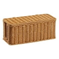 thumbnail image 1 of Sales Today Clearance Large Cable Management Box Handwoven Imitation Rattan Organizer Box Decorative Box Cable Organizer Box For Desk Management Box To Hide And Power Strip Office Craft Stationery, 1 of 7