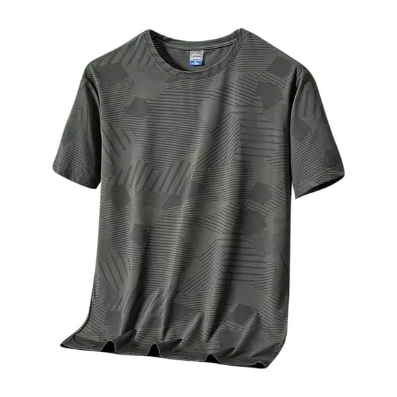 Mens Mesh T Shirts Short Sleeve Workout Quick Dry Lightweight Athletic Gym Running T-Shirt Wicking Undershirt XXXXXL